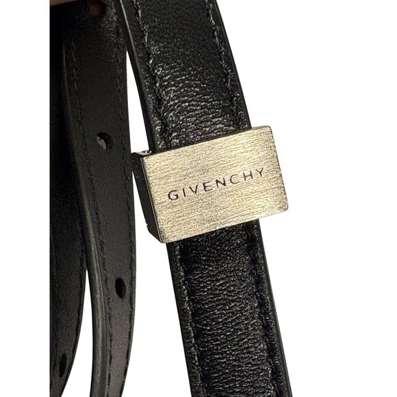 Givenchy Skinny Belt in Black main image 7
